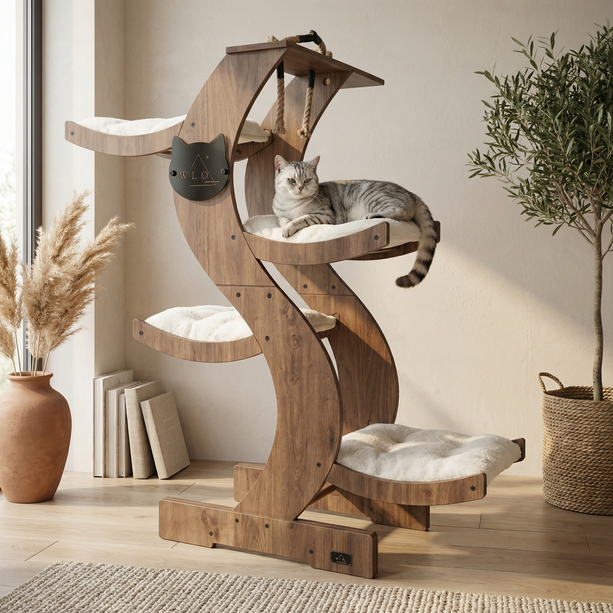 WLO® Cat Trees | Modern Multi-Level Cat Towers